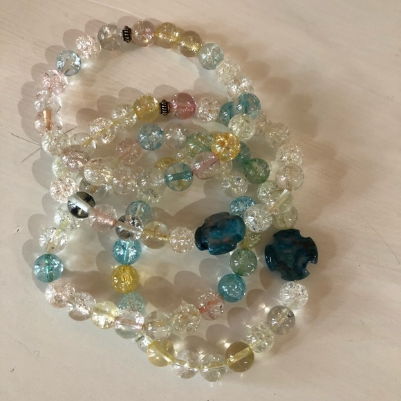 Crystal bead bracelet - Picture 3 of 6